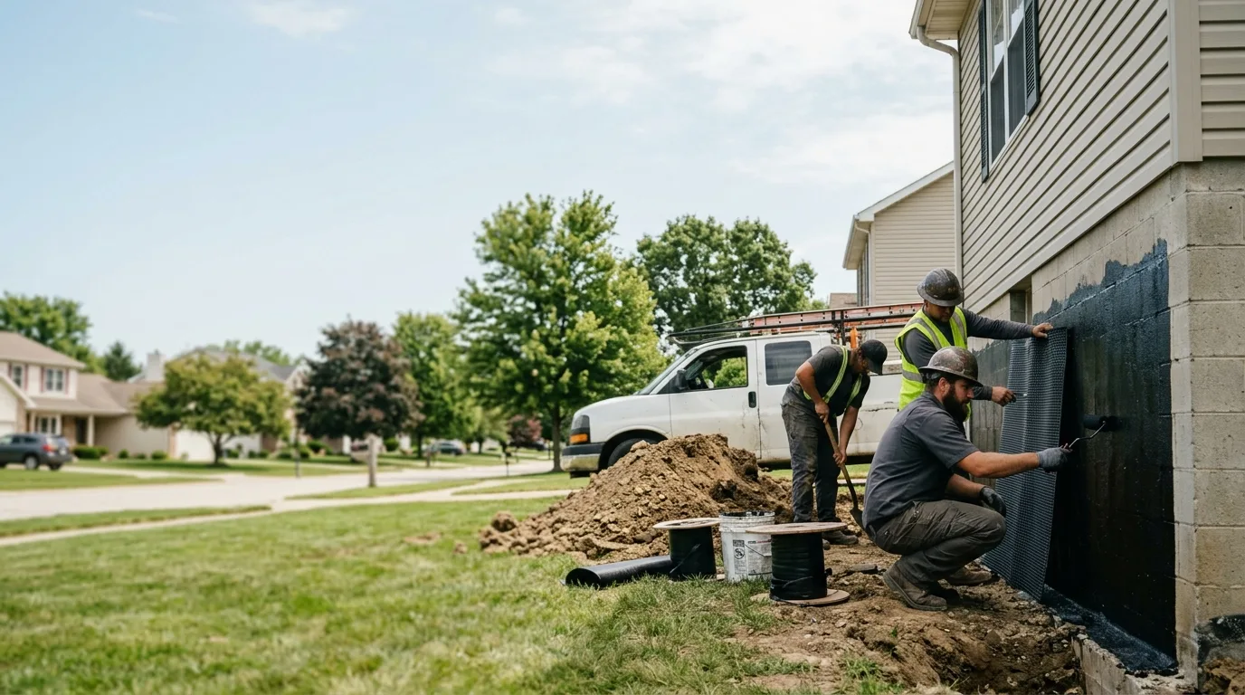 Basement Waterproofing in Millstadt, IL near me